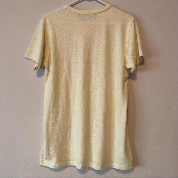 🪴 John Elliott + Co Cream Tee Size 2 - Picture 4 of 9